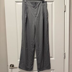 NWT High Waisted Button Zipper Straight Leg Work Pants